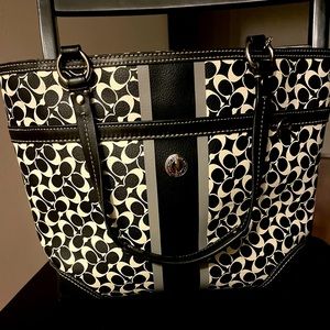 Gorgeous Coach Bag. Need space. Used it once, and the style is not me.